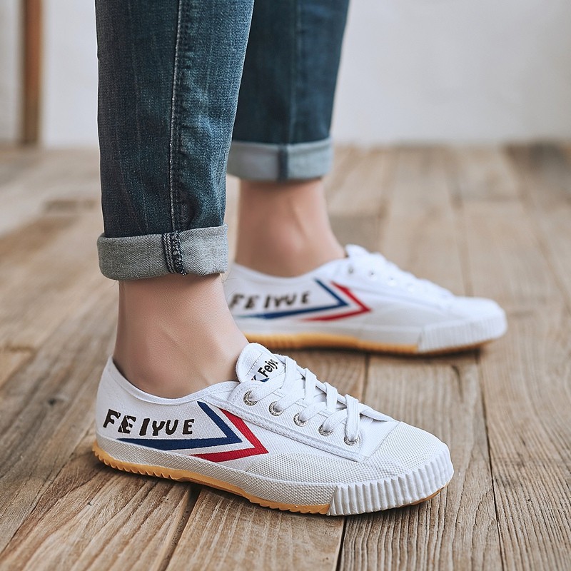 Feiyue飞跃田径鞋体育考试中考鞋耐磨防滑短跑武术跳绳立定跳远鞋