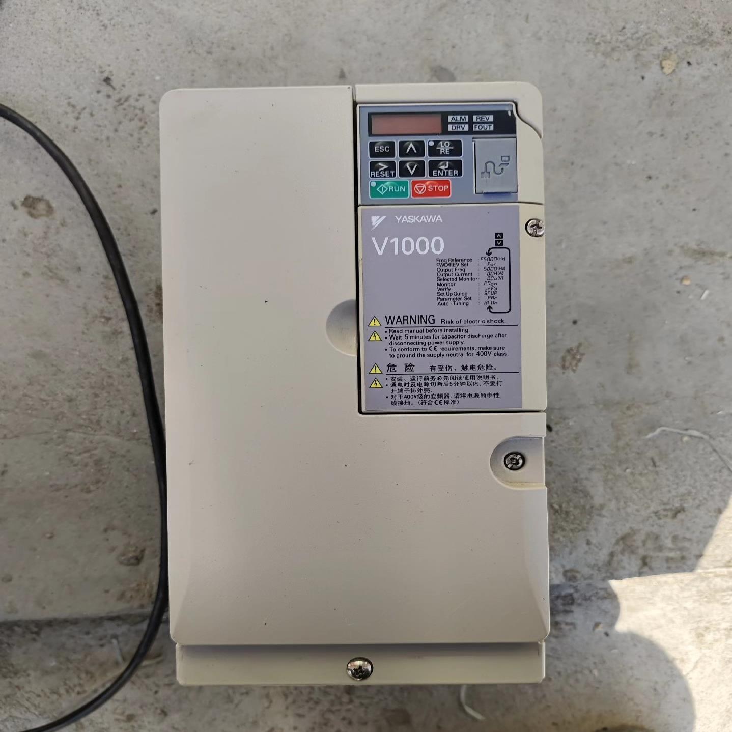 【汇生 】安川变频器CIMR-VB4A0018FBA，7.5/5.5千【议价】