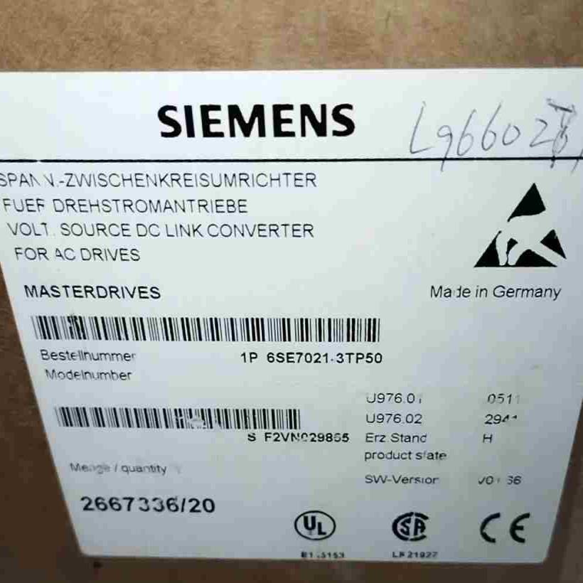 6SE7021-3TP50驱动器  未拆封议价