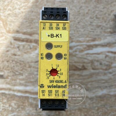 原装进口德国安全继电器 SNV4063KL-A R118806200 015-3S现货