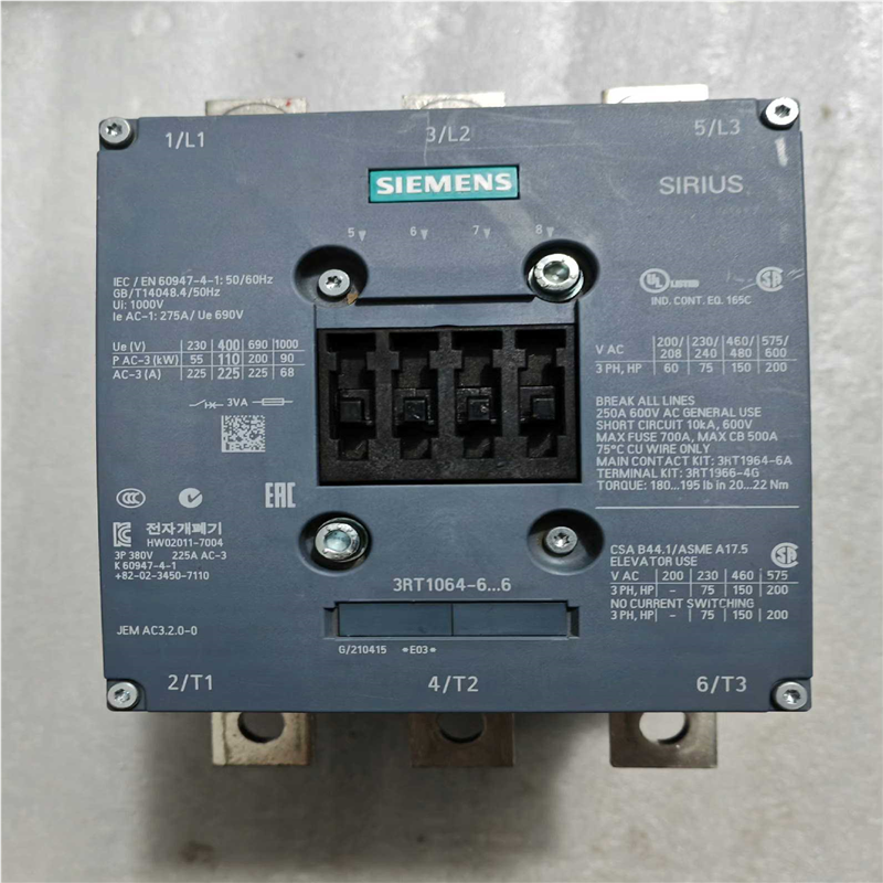 SIMENS西门子接触器3RT1064-6AP36现货实议价