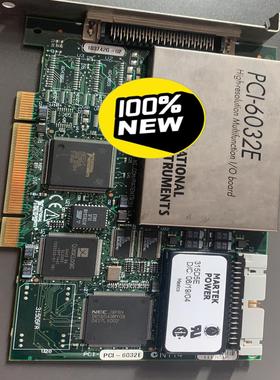 （议价） PCI-6032E数据采集卡，16位模拟输入，成色新，