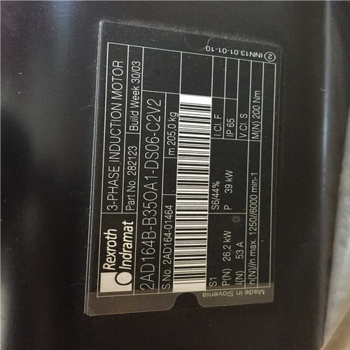 力士乐电机 2AD164B-B35OA1-DS06-C2V2【南风商行】