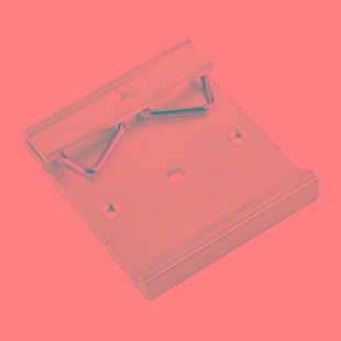 DRP-03支架台湾明纬网壳开关电源DIN 导轨安装附件