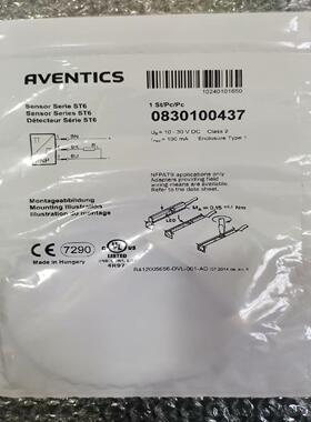 AVENTICS  安沃驰  0830100437  实物拍（卡套电子）