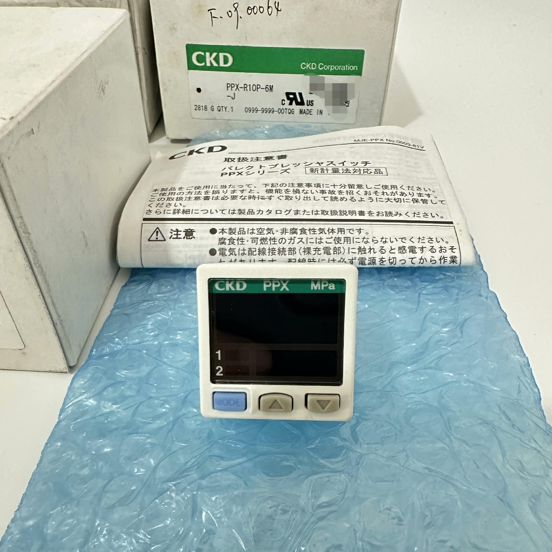 议~全新CKD数显式压力开关PPX-R10N/P-6M-J全新原