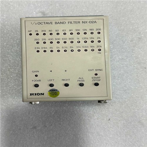议~RION 1/3 OCTAVE B FILTER NX