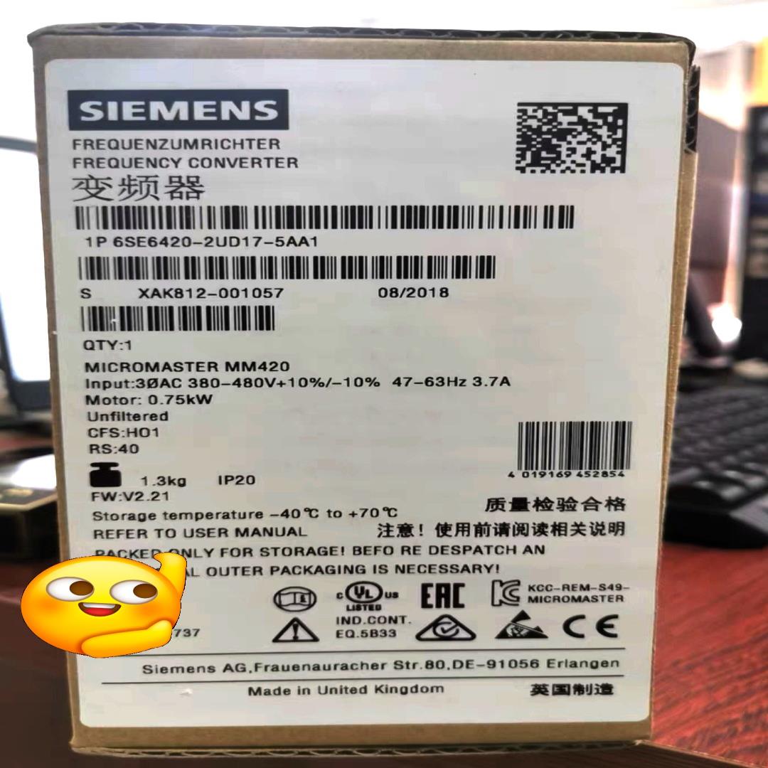 议~6SE6420-2UD17-5AA1MM420变频