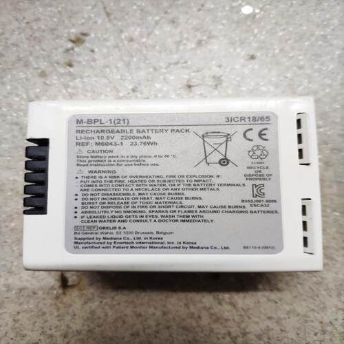 M-BPL-121 M6043-1 3ICR1865电池原装拆机件九成新