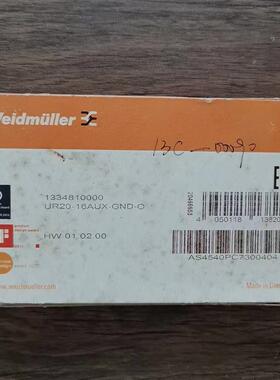 全新原装正 魏德米勒 UR20-16AUX-GND-O 模块 1334810000 现货