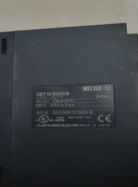 三菱Q02CPU模块，实物图，功能，运费自理。（卡套电子）