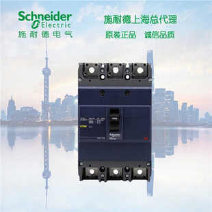 拍前咨询 施耐德塑壳漏电保护断路器3P80AEZD160E3080 原装 正
