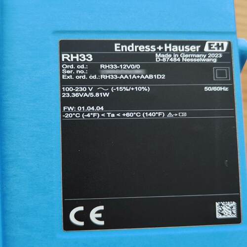 E+H 能量计算仪 RH33-AA1A+AAB1D2RH3（基数电子）