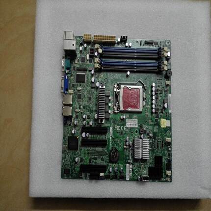 超微 X9SCL-F REV 111A 支持E3-1230V2 服务器主板 现货  实物图