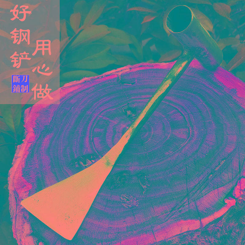 锰钢小铲子挖土松土神器家用种菜铲草种花盆栽除草铲草园艺工具