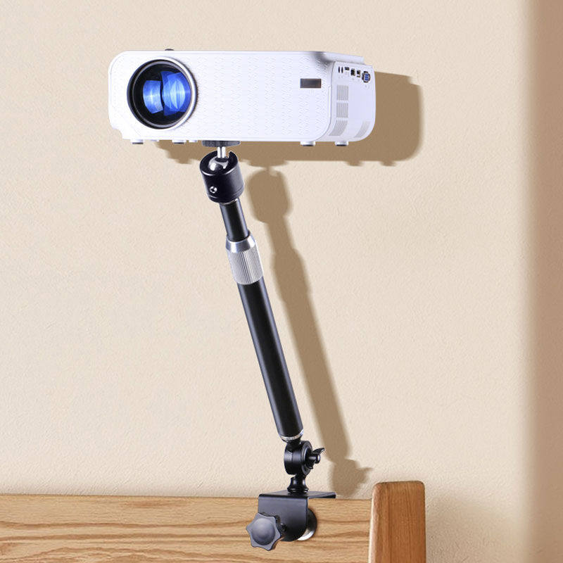 床头投影仪支架卧室床上沙发家用伸缩投影机投天花板極米z6x坚果