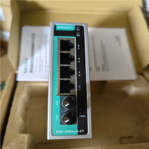 MOXA EDS-205A-M-ST 全新 现货 议价~议价