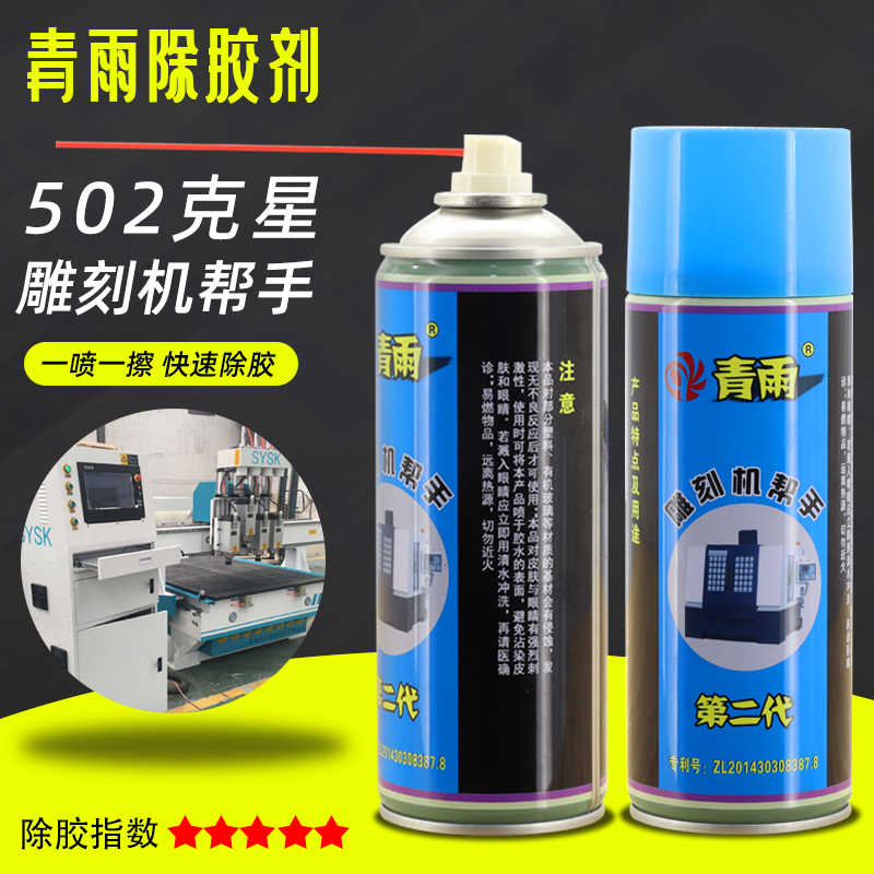 青雨502胶水速溶剂胶水清除剂胶水解胶剂胶水去除剂雕刻机帮手