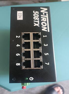 议~NTRON工业交换机，M0DEL    N0.508TX-A