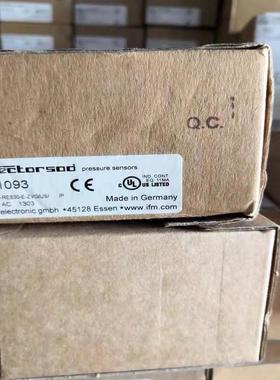 【顺庆】PI1093 易福门全新压力传感器 PI-025-RES30【议价】