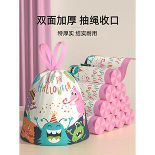 垃圾袋大号60x70抽绳家用加厚手提式30升厨房专用50x60大号特厚超