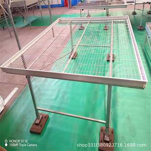 育苗苗床架子盆栽加厚款养花花架大棚移动热镀锌网片固定花卉