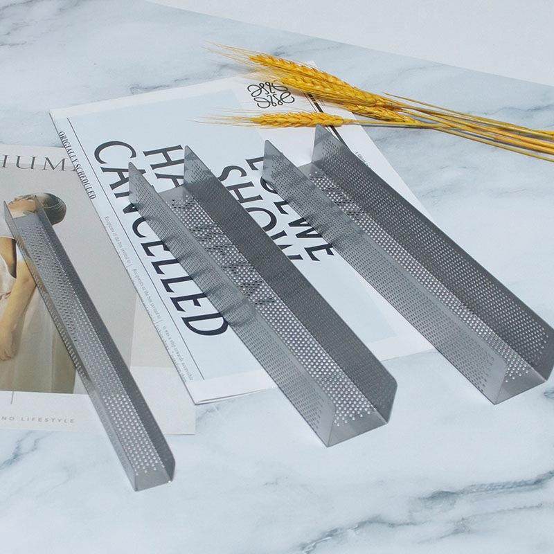 U型拿破轮酥皮模具冲孔U型拿破仑蛋糕酥法式甜品烘焙工具商用