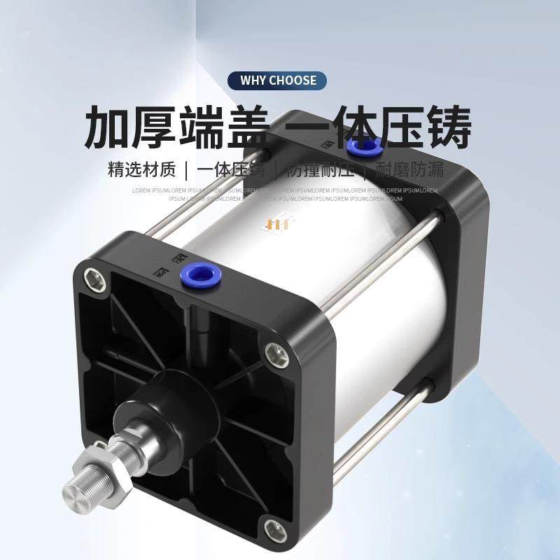 SC大缸径大推力气缸大缸径气动小型气缸配件大全QGBxx