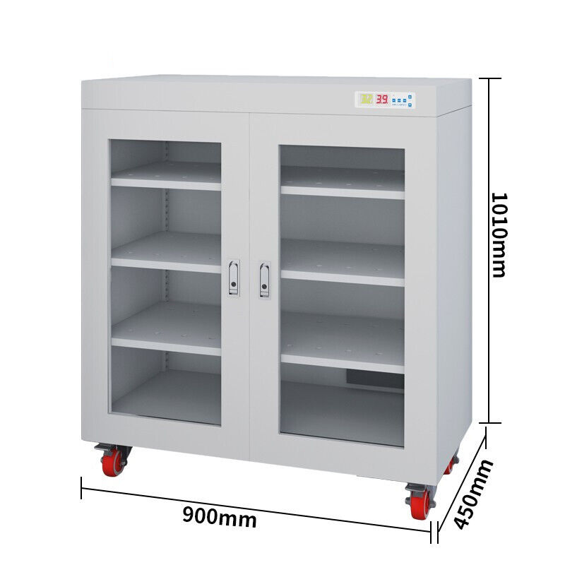 越越尚工业级电子防潮柜灰白色320升900*450*1010mm湿度范围10-20