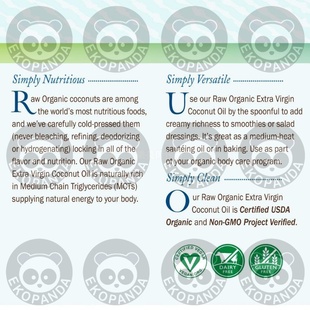 Organic Extra Ounce Oil Life Coconut Garden Virgin