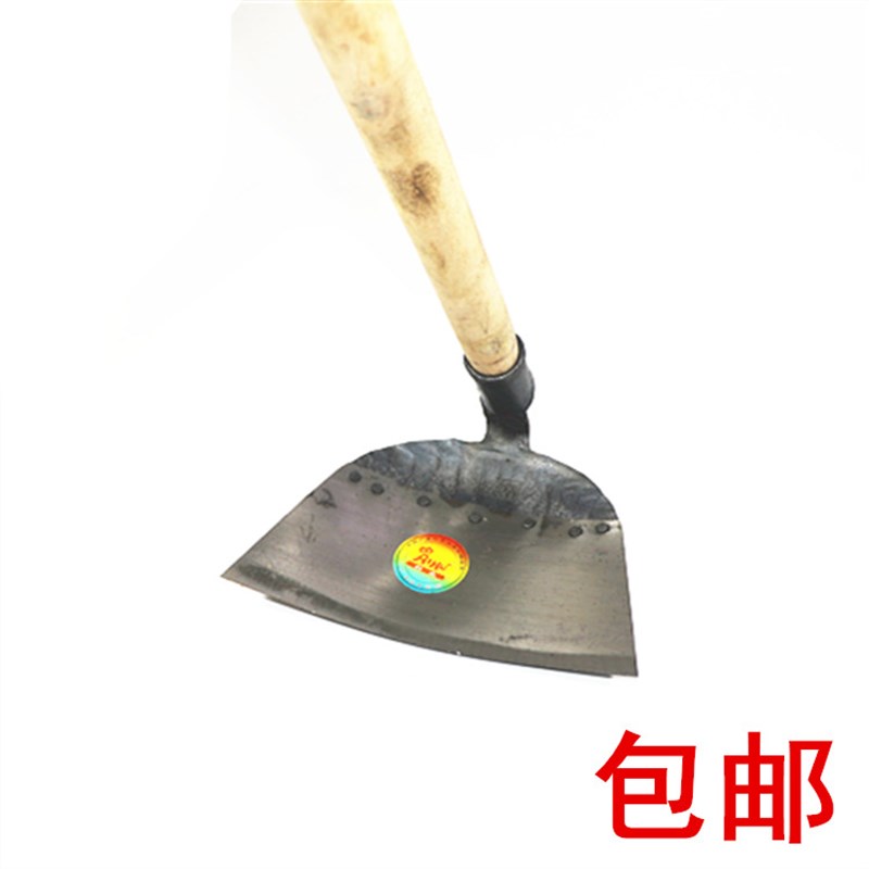 锻打园林锄头园艺工具挖土刨地锄头松土种花农具长柄锄头带柄配柄
