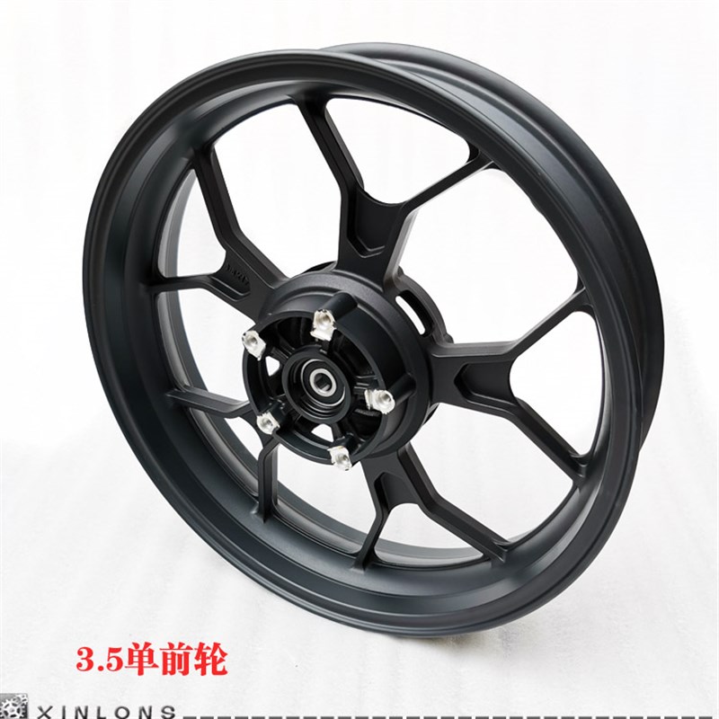 摩托跑车地平线小忍者永源R350战隼枭风N19大蟒蛇改装加宽后轮毂8