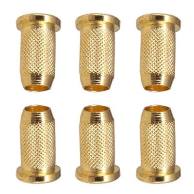 Durable 6x Electric Guitars Through Body Bushings Golden