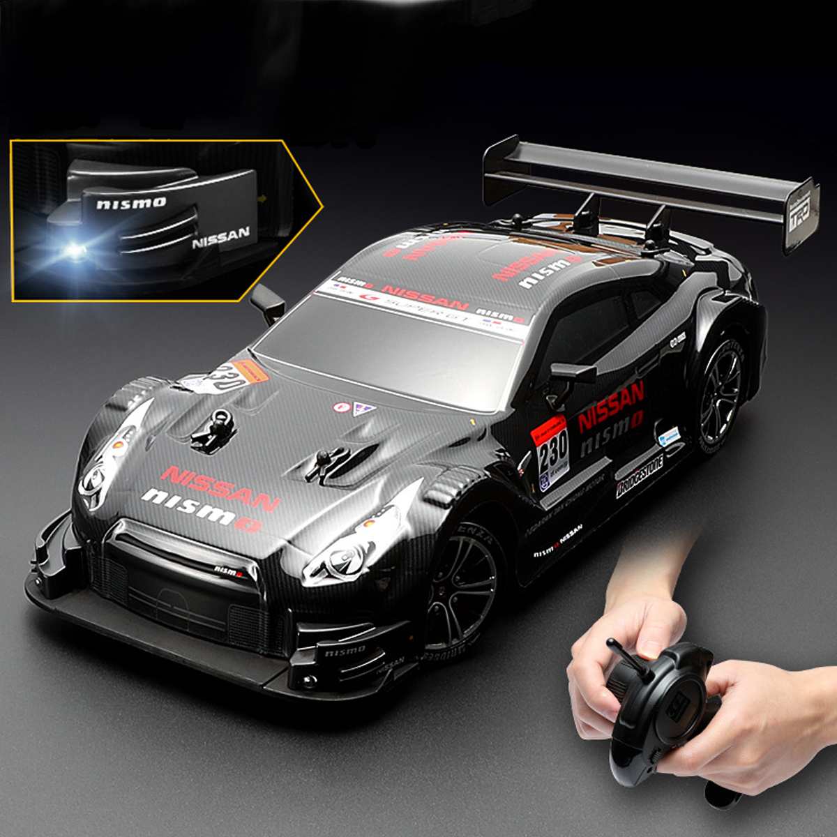 RC Car 6/1:24 GTR Remote Control Racing Car 2.4Ghz High Spee
