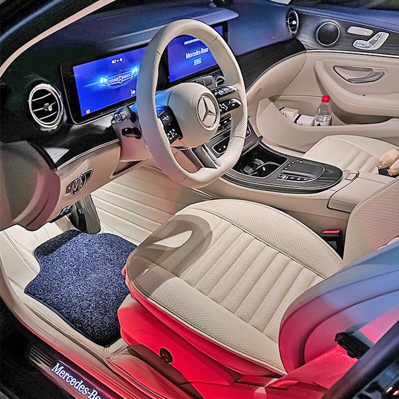 奔驰E300L E260 Coupe E300 E级专用汽车坐垫单片四季通用座垫夏