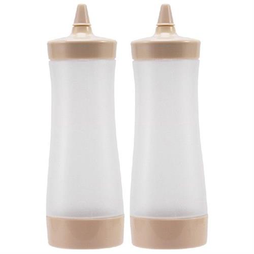 2X Squeeze Bottle Kitchen Accessories Gravy Boat Plastic