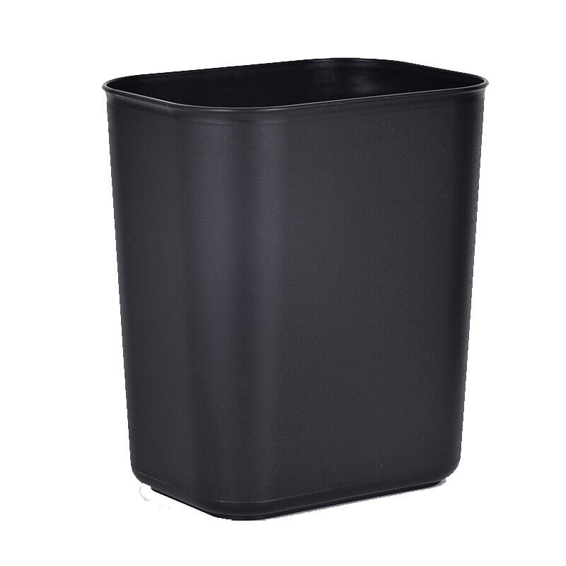 酒店客房垃圾桶方形小号宾馆垃圾桶无盖阻燃厕所塑料双层垃圾桶圆