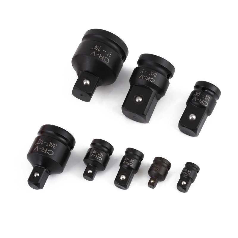 大中小气动扳手套筒转换接头变节大变中变小套管变换变方中1/4吋