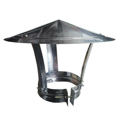 铁皮防雨帽室外烟筒盖防风帽镀锌烟囱冒遮雨罩炉柴火灶排烟排气管