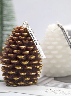 Pine Cones Candle Silicone Mold  Pine Ball Aromatic