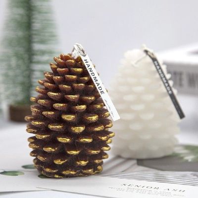 Pine Cones Candle Silicone Mold  Pine Ball Aromatic