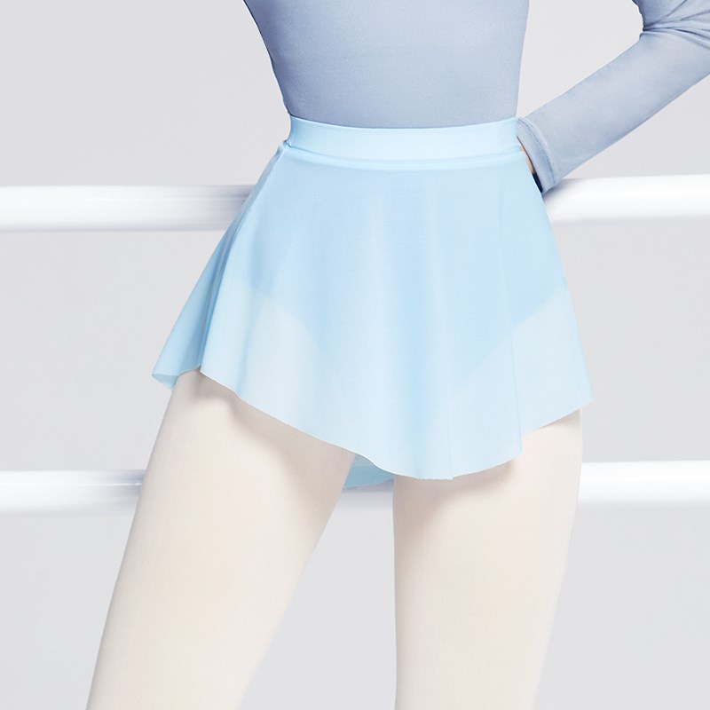 成人舞蹈短裙芭蕾舞练功服纱裙女教师形体基训服体操服软网半身裙