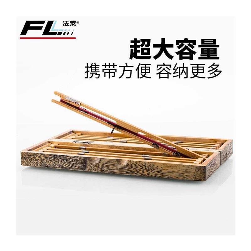 法莱复古理线盒手作线组盒小线板盒子线盒主线盒子10支装鱼线收纳
