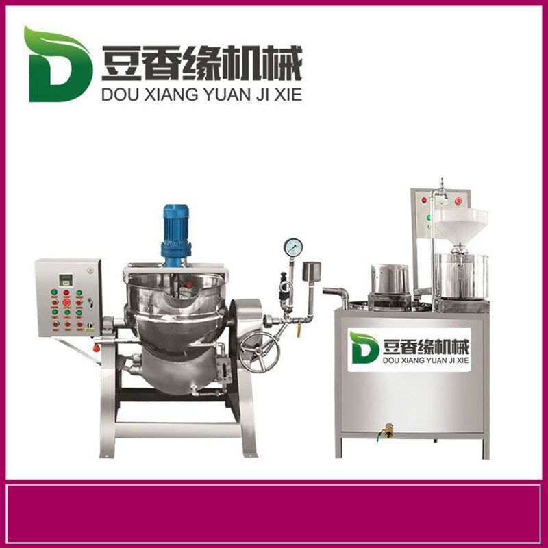 全自动无噪音豆腐机 简单易学豆腐机器 不锈钢材质豆制品设备