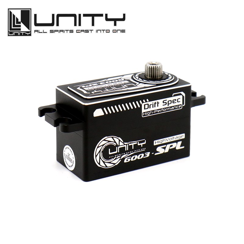 Unity RC 6003SPL 1/10后驱漂移车用短身舵机 710防抖舵陀螺仪