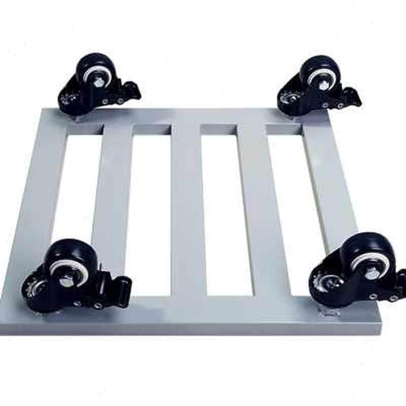 铁艺花盆可移动托盘家用落地式室内盆景架加厚垫底座花架带万向轮