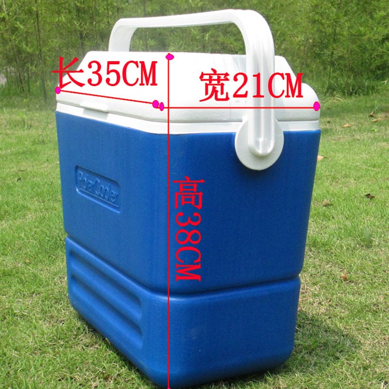 16L升冷藏箱PU冷热保温箱车载冰桶移动保温包可携式外送钓柜