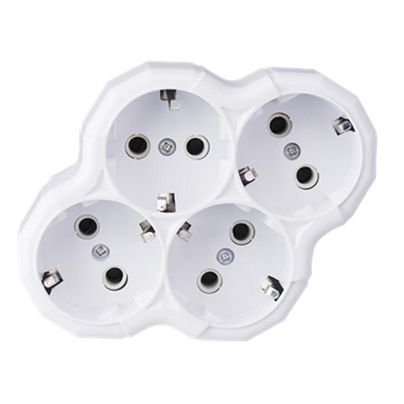 排欧洲插。德标无线扩展一转四转换插头适用于德国地区韩国意大利