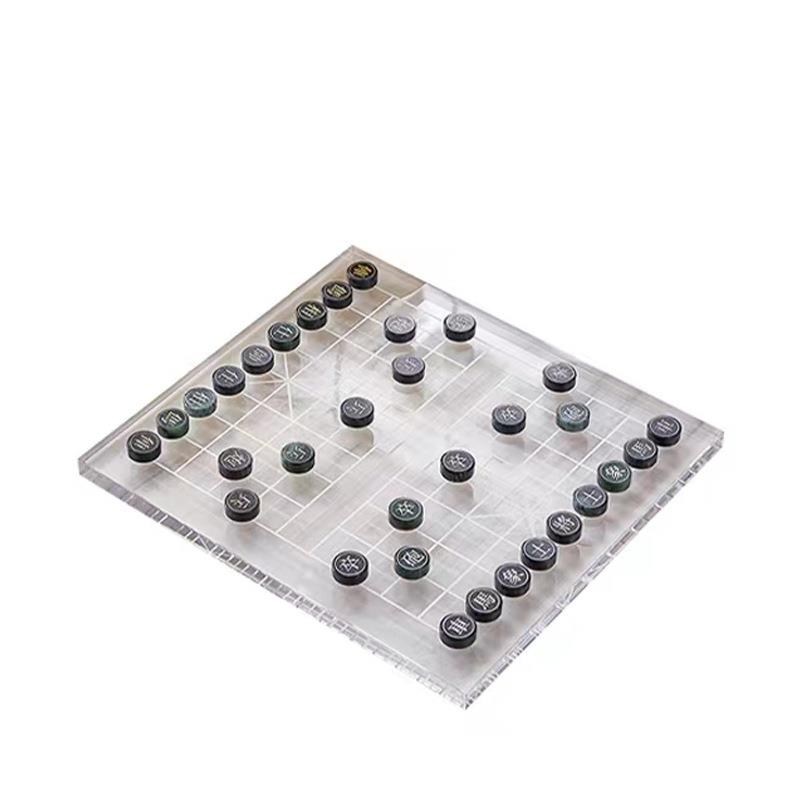 现代简约创意中国象棋摆件办公室书桌装饰品茶室客厅软装饰品摆件