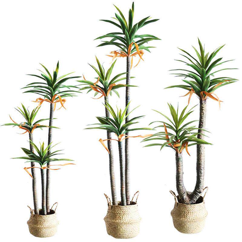 仿真绿植荷兰铁盆栽龙舌兰植物北欧客厅落地室内仿真装饰假绿植树